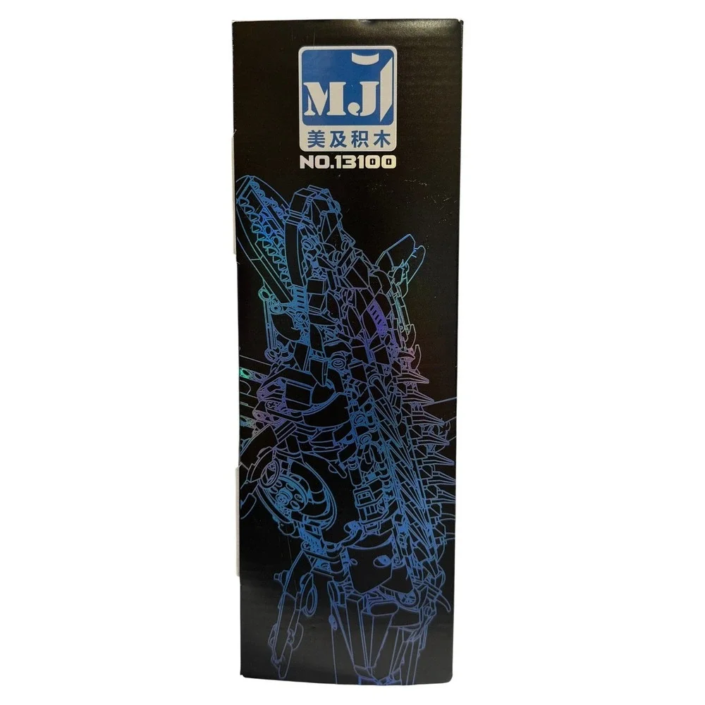 MJ Mosasaurus Mechanical Building Blocks‎ Set 13100 Silver NEW 1413pcs Light Up